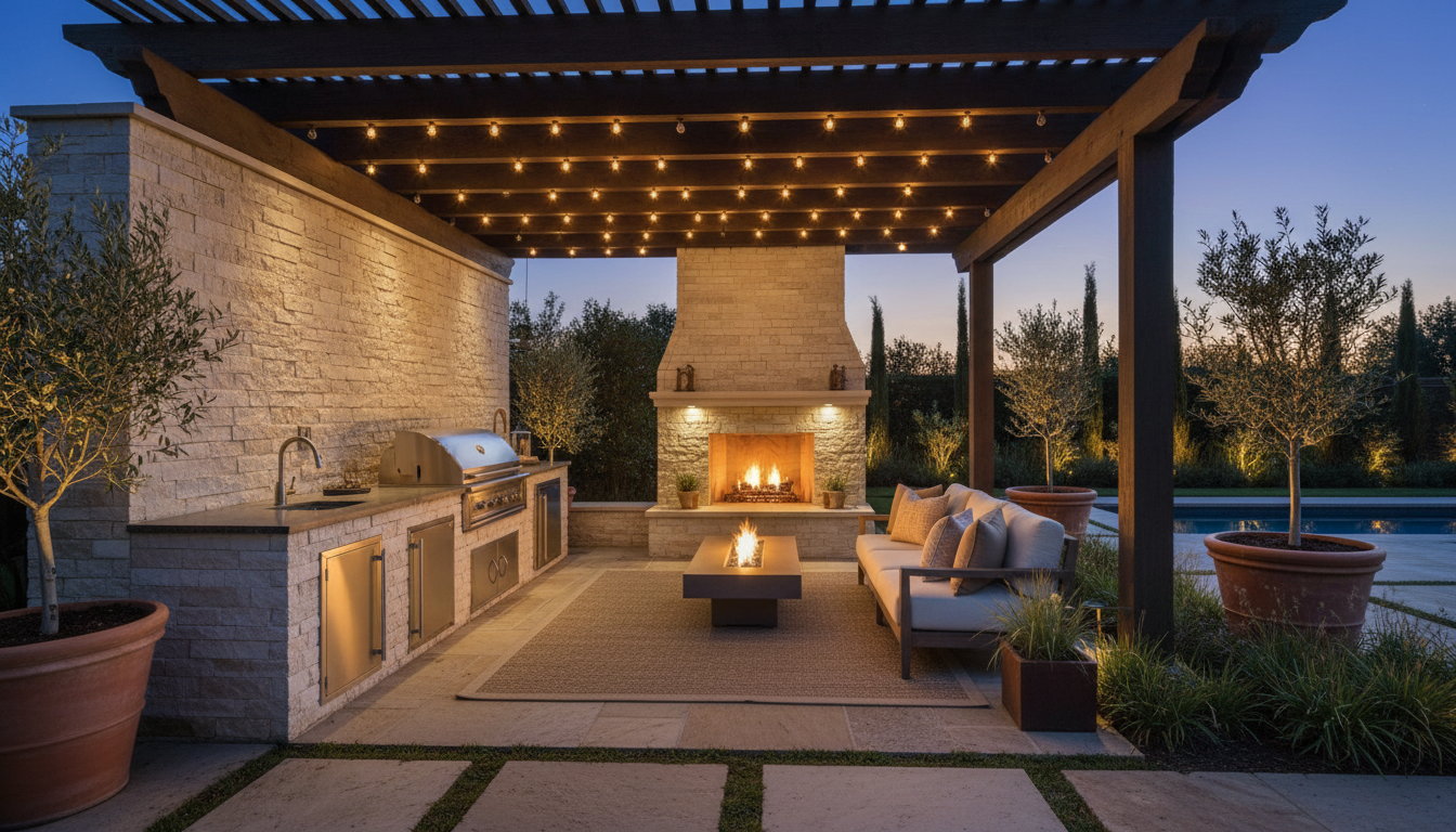 Woodland Hills Outdoor Kitchen