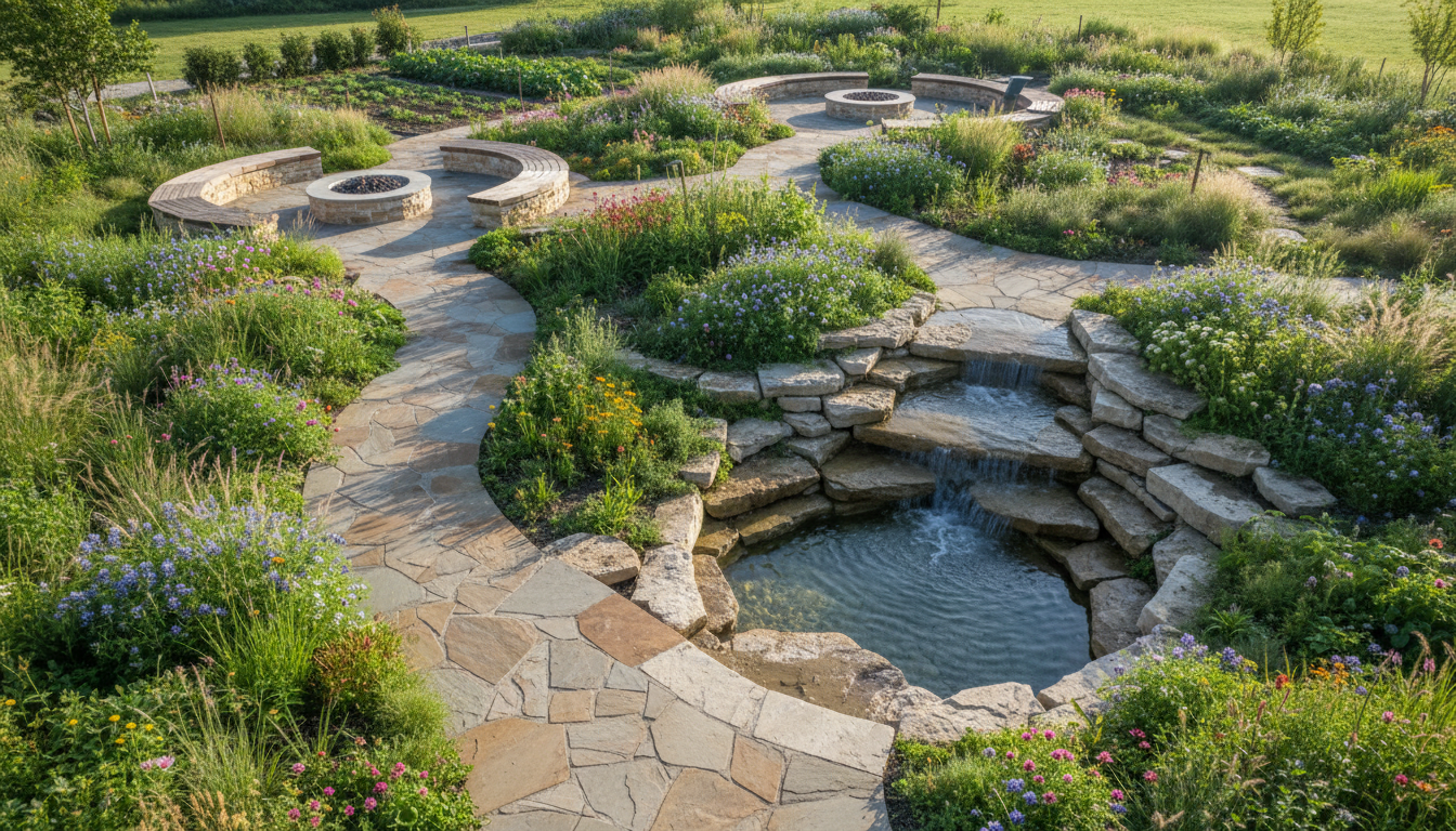 Contemporary Poolside Oasis